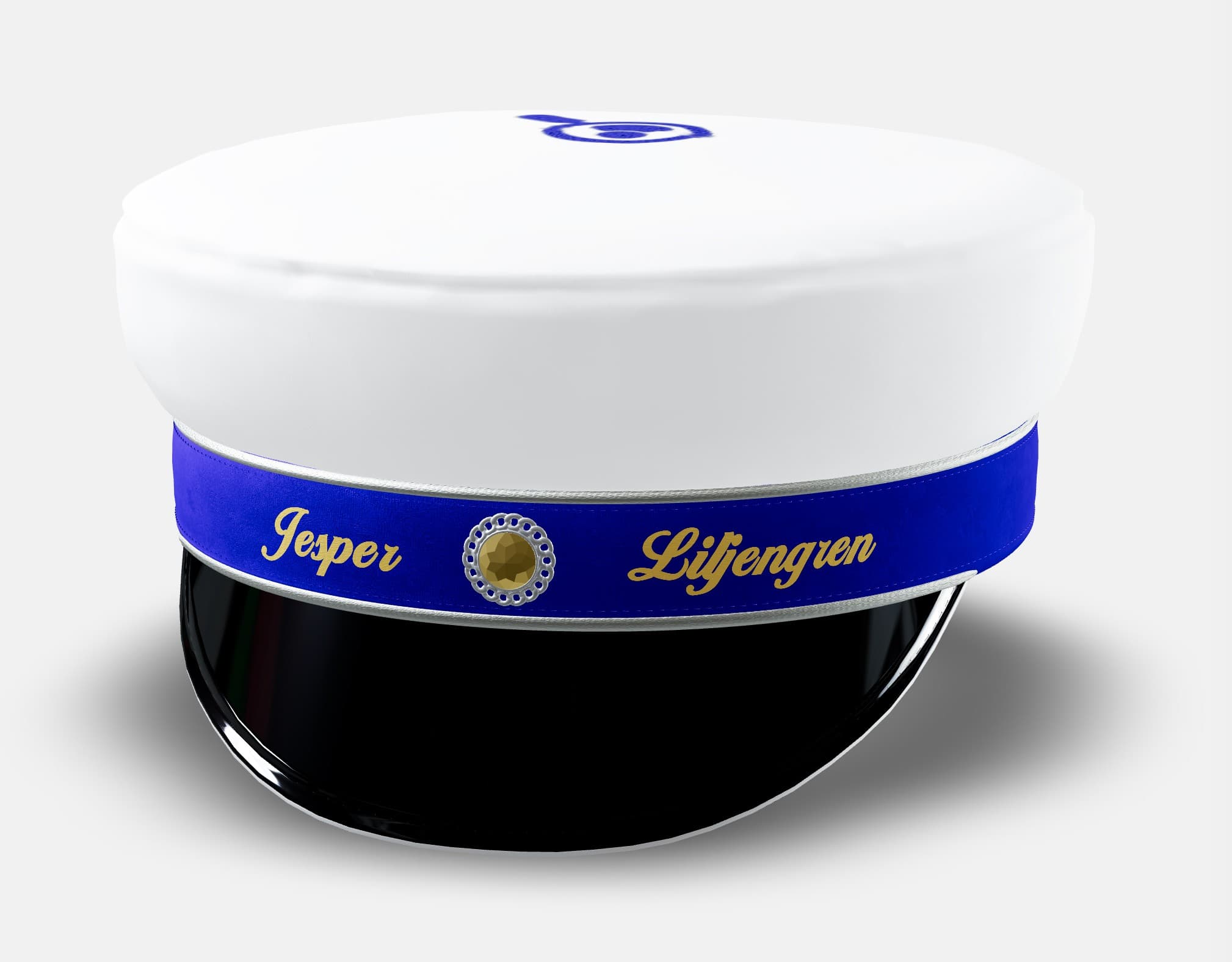 Studentmössa blå färg