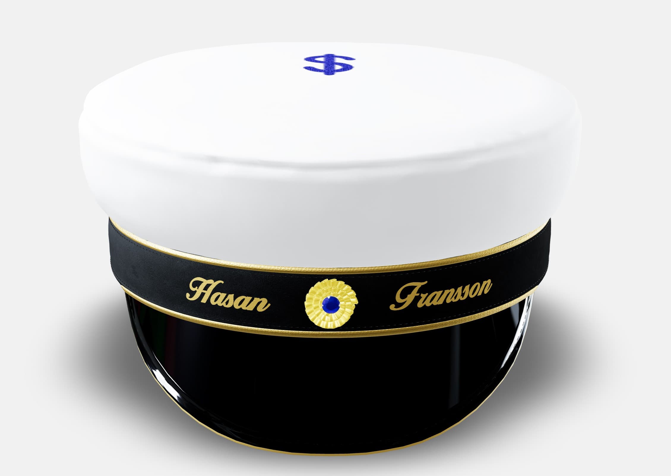 Studentmössa Ekonomiprogrammet blå